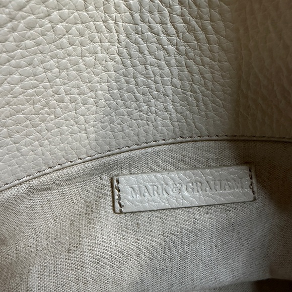 Mark & Graham Cream Tote Bag - Picture 10 of 15